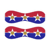 ダラス国旗を掲げた愛国野球 野球ボール (パネル)