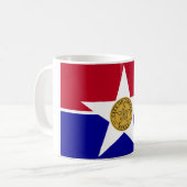 ダラス国旗(テキサス州) コーヒーマグカップ (正面左)