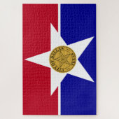 ダラス国旗(テキサス州) ジグソーパズル (縦)
