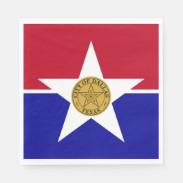 ダラス国旗(テキサス州) スタンダードランチョンナプキン