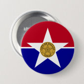 ダラス国旗(テキサス州) 缶バッジ (正面&裏面)