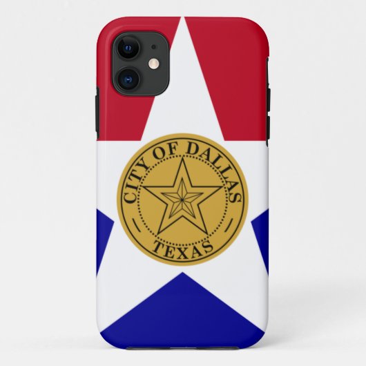 ダラス国旗 Case-Mate iPhoneケース (裏面)
