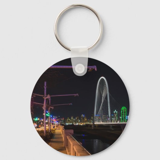 ダラス夕べウォーク キーホルダー (正面)