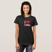 ダラス大好き Tシャツ (正面フル)