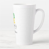 ダラス女子合唱団ロゴ カフェラテマグ (右)