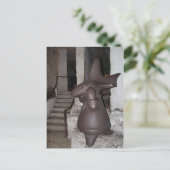 ダラス水族館像2 ポストカード (スタンド正面)