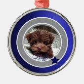 ダラス犬ファン オーダーメイド メタルオーナメント (正面)