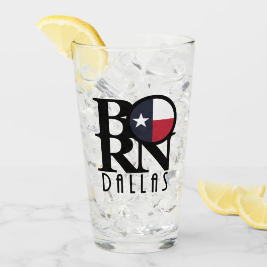 ダラス生まれテキサス州 タンブラーグラス (アイス正面)