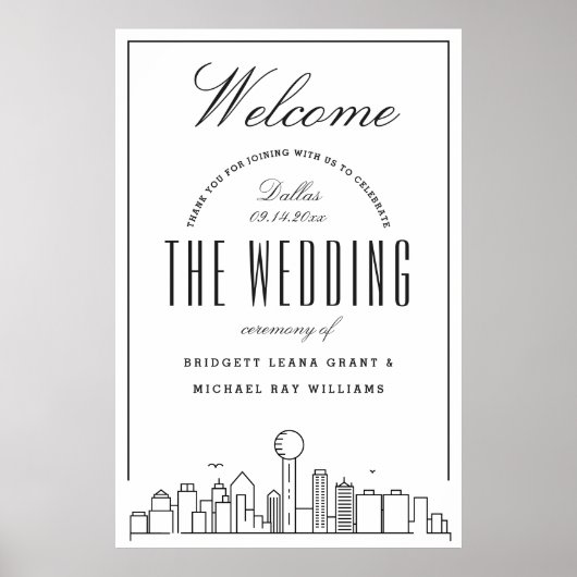 ダラス結婚へようこそ！ ポスター (正面)