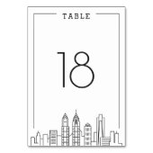 ダラス結婚ズ |テーブル番号 テーブルナンバー (裏面)