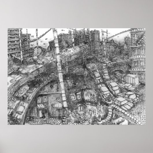 ダラス2092 （水洗式） – ポスター (正面)