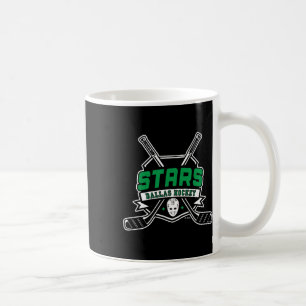 ダラス・スターズ ホッケー スティック ブラック 公式ライセンス コーヒーマグカップ