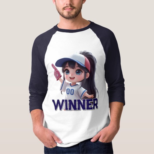 ダラス スポーツ ファン ウィナー Tシャツ (正面)