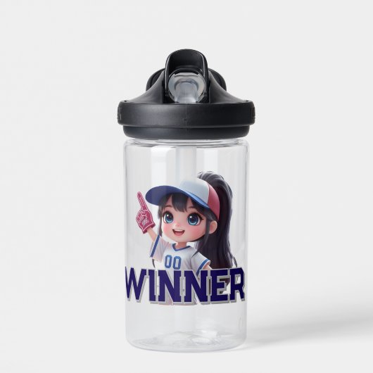 ダラス スポーツ ファン 勝者 ウォーターボトル (正面)