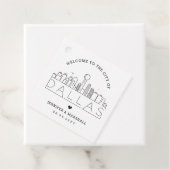 ダラス，テキサス州スカイライン |結婚の歓迎 フェイバータグ (インサイチュ)