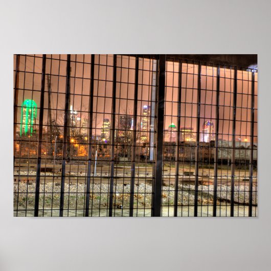 ダラス，テキサス州トラックの反対側から ポスター (正面)