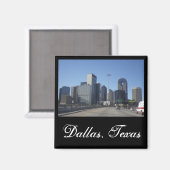 ダラス、テキサス州磁石 マグネット (正面/裏面)