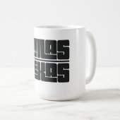 ダラス - テキサス州 コーヒーマグカップ (正面右)
