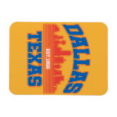 ダラス，テキサス州 マグネット (横)