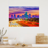 ダラス，テキサス州,統一された州 ポスター (キッチン)