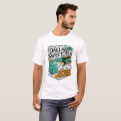 ダラス テキサス スイートティと荒天 Tシャツ (正面フル)