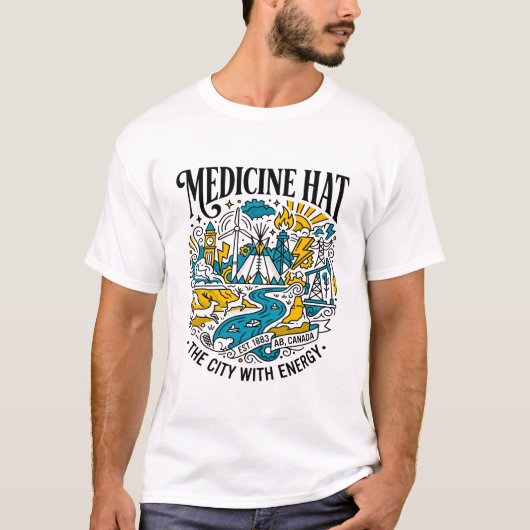 ダラス・テキサス ビッグDの街 Tシャツ (正面)