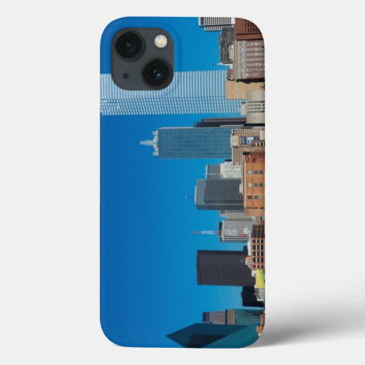 ダラス テキサス 夕焼けのスカイライン Case-Mate iPhoneケース (裏面)