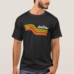 ダラス - ビンテージ メンズ レディース 70年代 80年代 グラフィック クール 再 Tシャツ