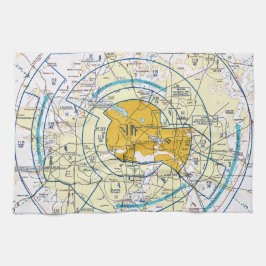 ダラス・フィートフライウェイチャートの価値 キッチンタオル