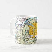 ダラス – フィートフライウェイチャートの価値 コーヒーマグカップ (正面左)