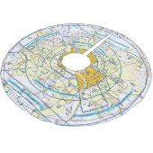 ダラス・フィートフライウェイチャートの価値 ブラッシュドポリエステルツリースカート (アングル)