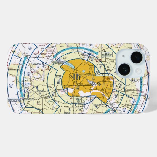 ダラス – フィートフライウェイチャートの価値 Case-Mate iPhoneケース (裏面 (横))