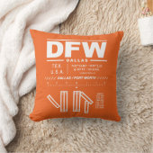 ダラス・フォートワース国際空港 DFW クッション (ブランケット)