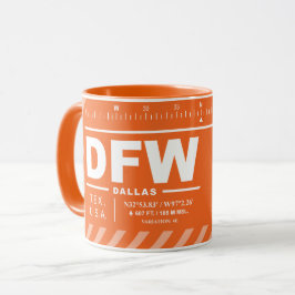 ダラス・フォートワース国際空港 DFW マグカップ