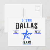 ダラス ポストカード (正面/裏面)