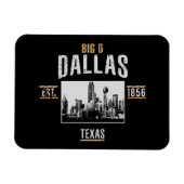 ダラス マグネット (横)