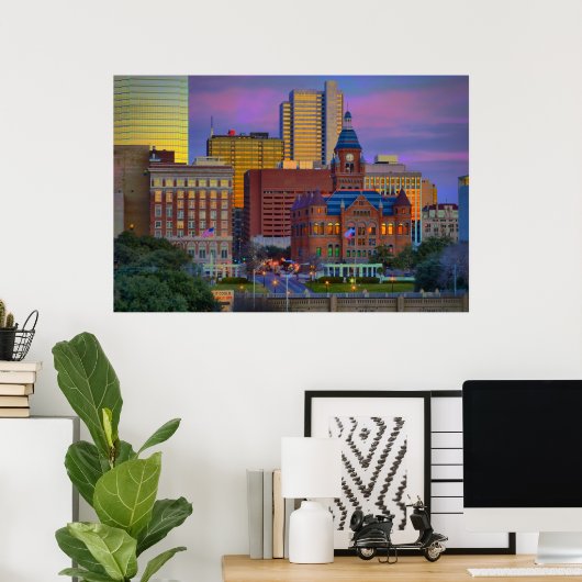 ダラス#5351 ポスター (ホームオフィス)