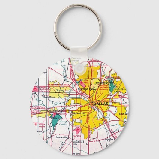 ダラスKeychain キーホルダー (正面)