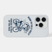 ダラダラ生まれのスピードアップコアラバイク iPhoneケース (裏面横)