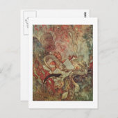 ダラック・ザ・リトル・マーメイド ポストカード (正面/裏面)