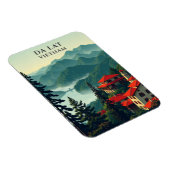 ダラットベトナム風光明媚な旅行 マグネット (右側)