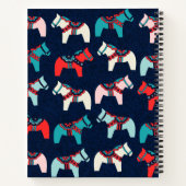 ダラパーソナライズされた馬帳 ノートブック (裏面)