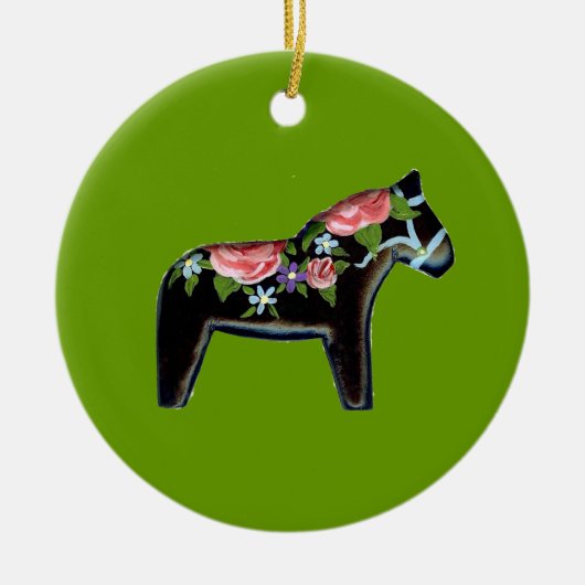 ダラホースクリスマスオーナメント セラミックオーナメント (正面)