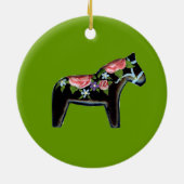 ダラホースクリスマスオーナメント セラミックオーナメント (裏面)