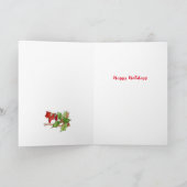 ダラホースクリスマスツリーカード シーズンカード (内部)