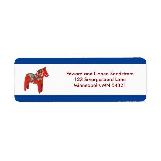 ダラホーススカンジナビア ラベル (正面)