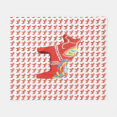 ダラホースブランケット フリースブランケット (正面(横))