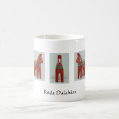 ダラホースマグ – 赤 コーヒーマグカップ (中央)