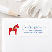 ダラホース差出人住所 ラベル (インサイチュ)