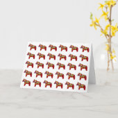 ダラホース誕生日カード カード (黄色い花)